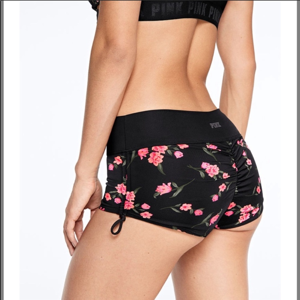 Pink Victoria’s Secret GYM TO SWIM SHORTIE